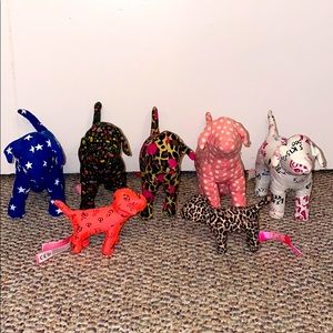 Victoria’s Secret Pink Stuffed Dogs